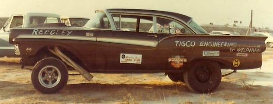 1957 ford fairlane 500 gasser